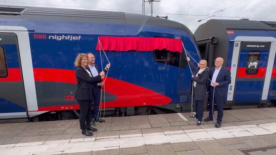 "City of Hamburg": Neuer Nachtzug verbindet Norden mit Österreich