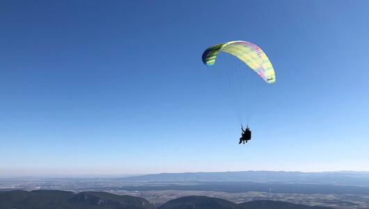 Der Paragleiter wurde bei dem Absturz verletzt
