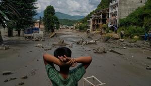 Sturzflut in Grenzregion von China und Nepal