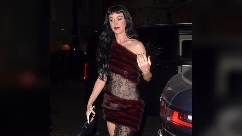 Katy Perry am Mittwoch in London.