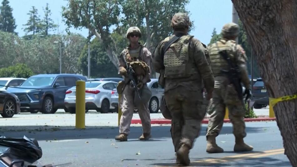Los Angeles: Marines nach umstrittenem Einsatz bei Protesten abgezogen