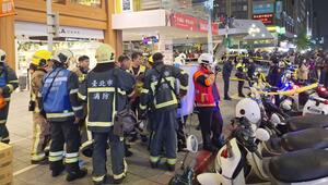 Mann greift Menschen in Taipeh an