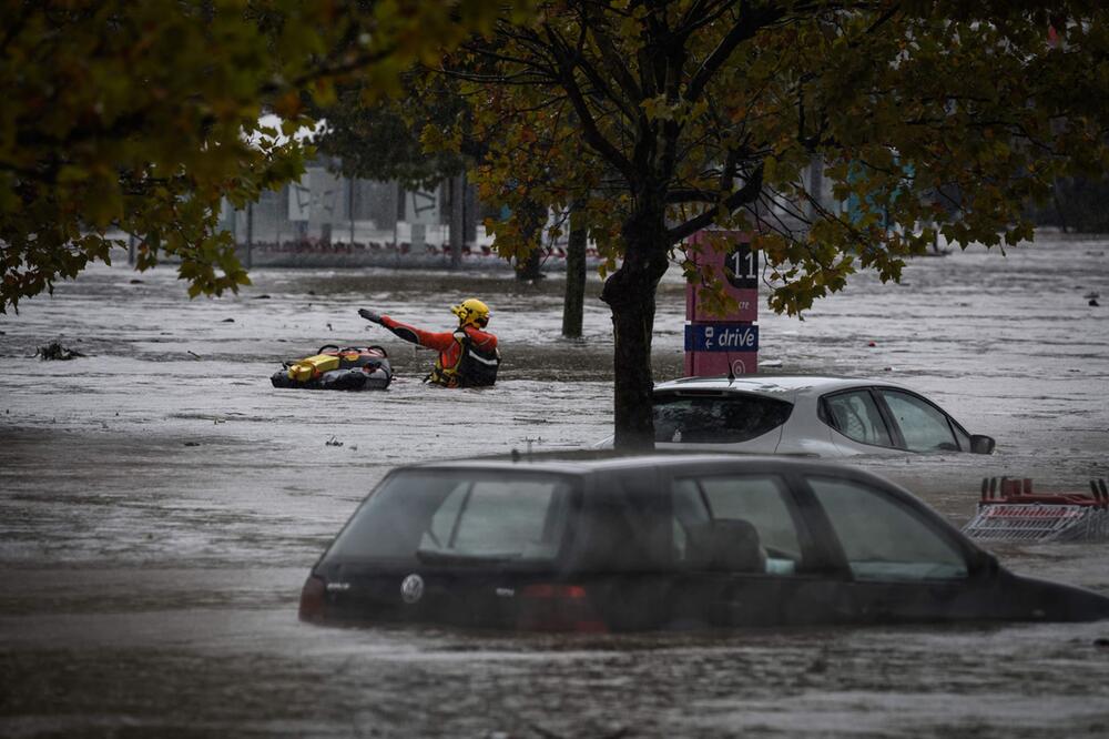 Überschwemmungen in Frankreich