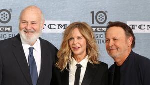 Rob Reiner (li.), Meg Ryan und Billy Crystal im Jahr 2019.