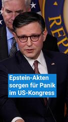 US-Kongress unter Druck wegen Epstein-Akten