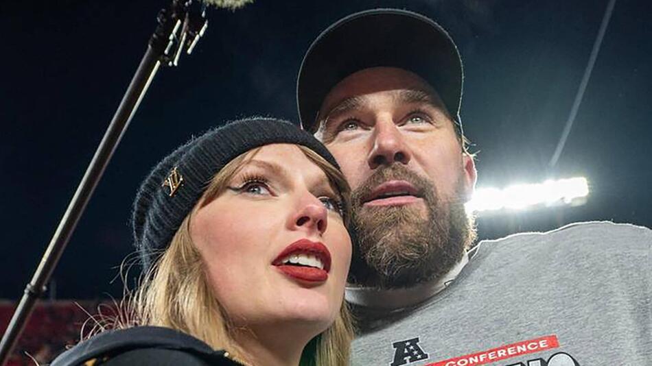 Eines der prominentesten Paare der Welt: Travis Kelce und Taylor Swift.