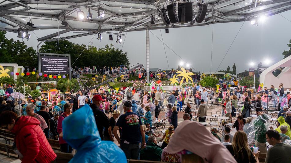 Fernsehgarten Wetter, Zuschauer eilen weg