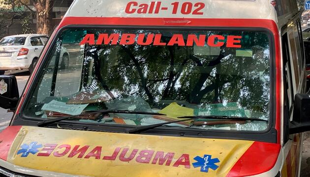 Indien - Krankenwagen