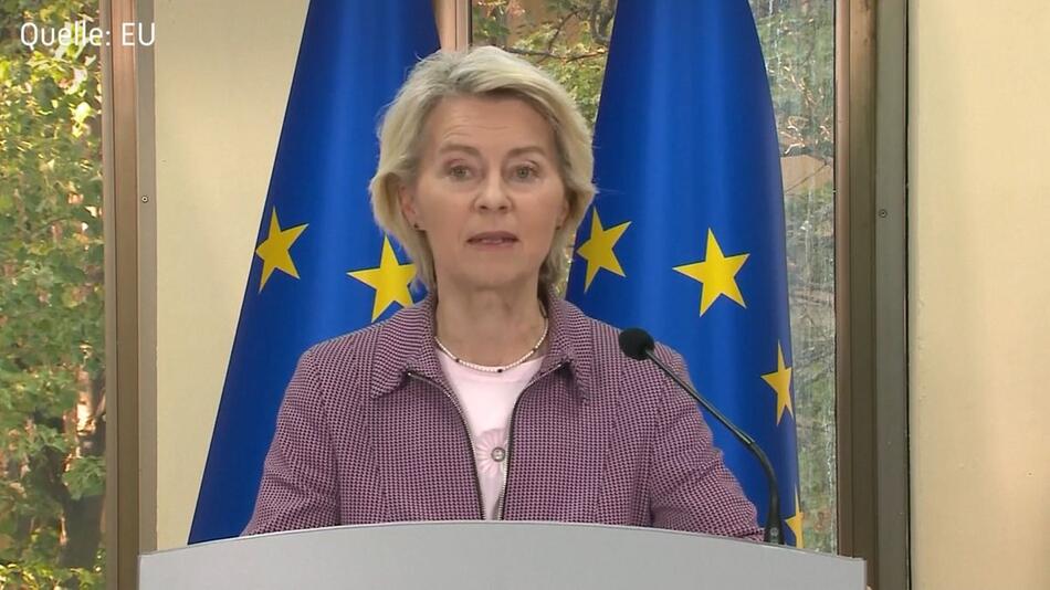 Russland unter Verdacht - Flugzeug mit von der Leyen Ziel von GPS-Störung