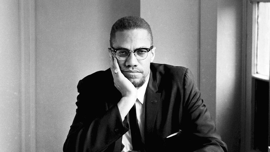 Schloss im Freiheitskampf der Afroamerikaner Gewalt nicht aus: Bürgerrechts-Ikone Malcolm X.