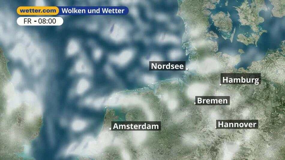 "Nordsee: Dein Wetter für Deine Region!"