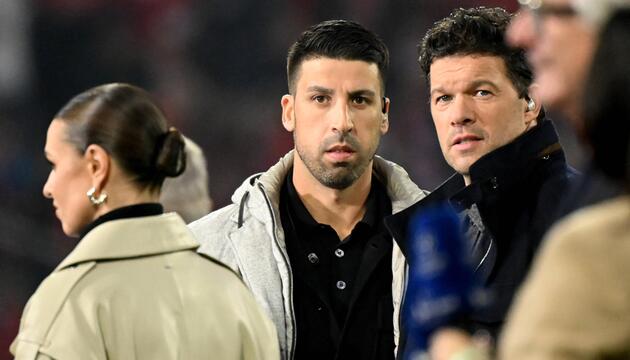 Sami Khedira und Michael Ballack