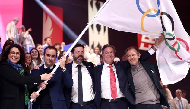 Nach den Olympischen Winterspielen - Frankreich