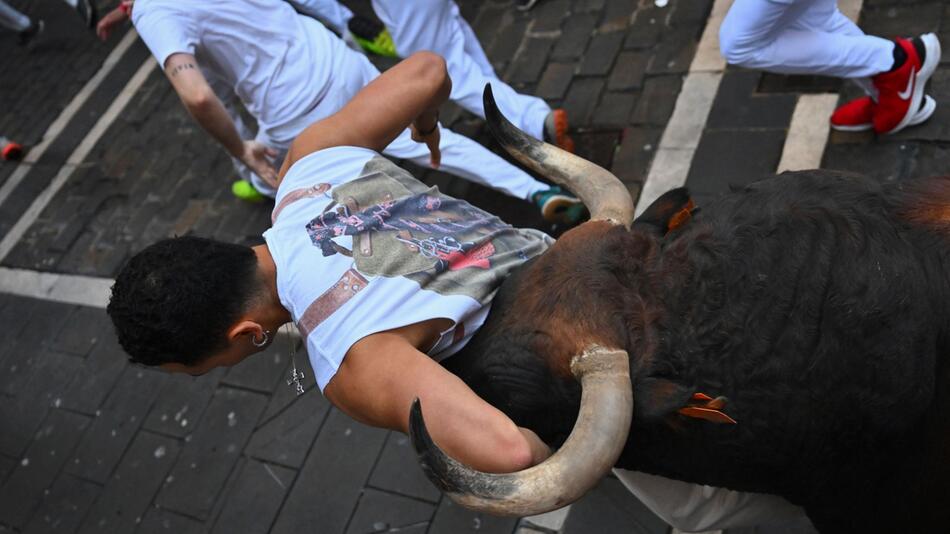Stierlauf in Pamplona