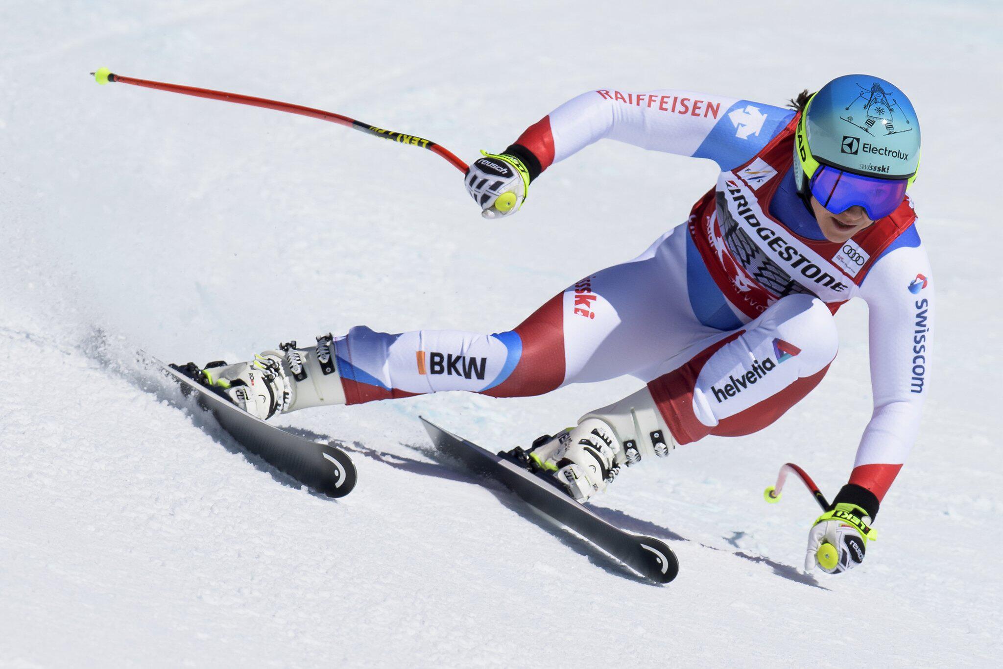 Wendy Holdener Skier / Wendy Holdener of Switzerland wins the silver ...