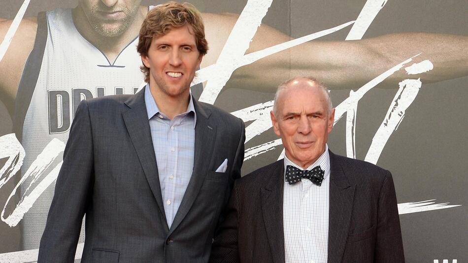 Holger Geschwindner und Dirk Nowitzki