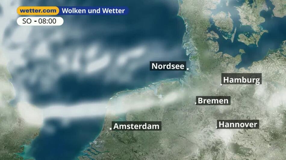 "Nordsee: Dein Wetter für Deine Region!"