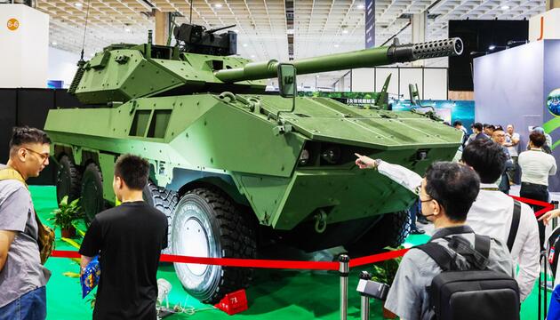 Rüstungsmesse in Taiwan
