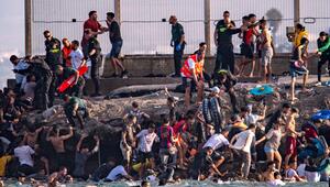 Migranten in Spanien-Exklave Ceuta