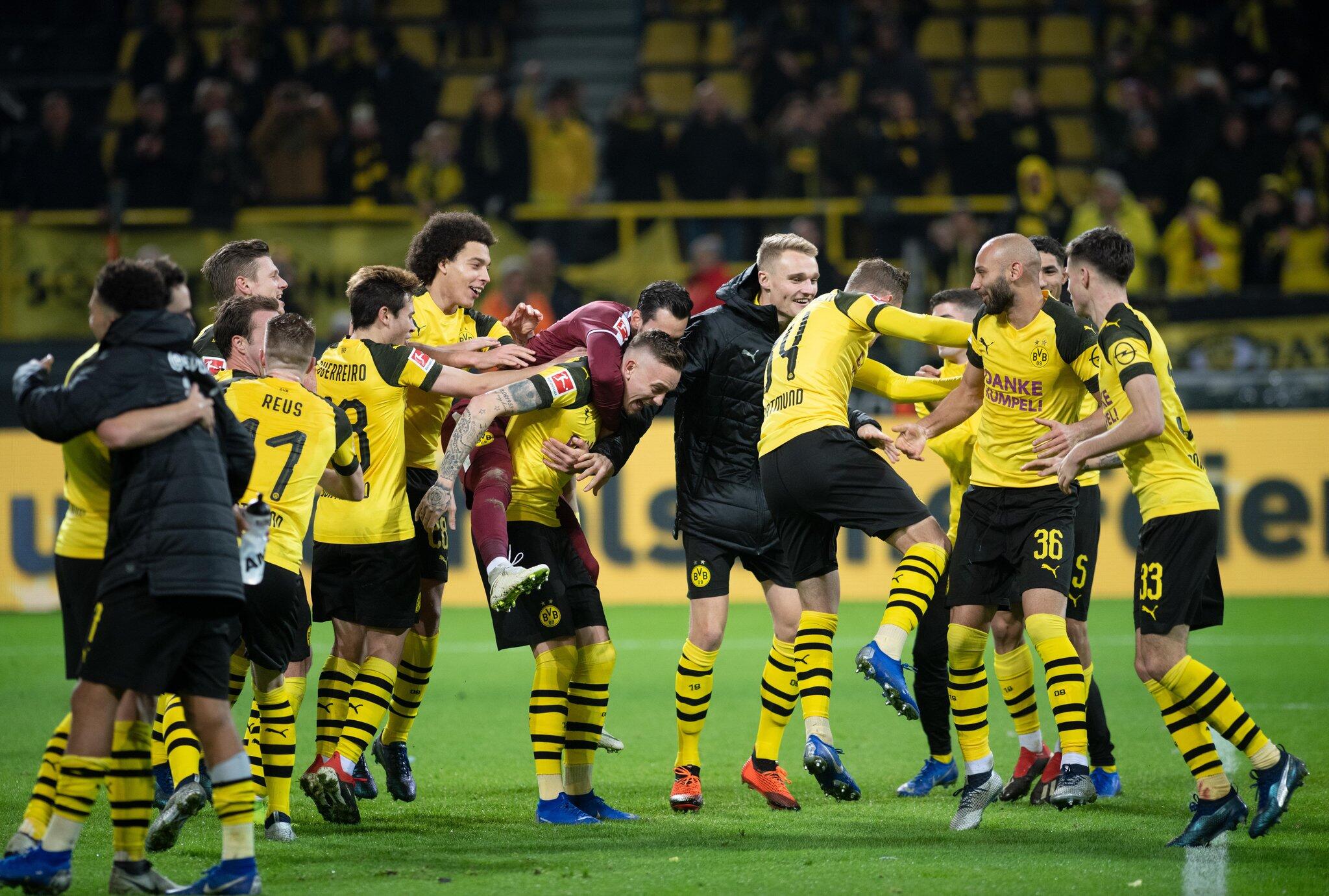 Herbstmeister BVB zurück auf Kurs - 2:1 gegen Verfolger Gladbach | GMX.AT