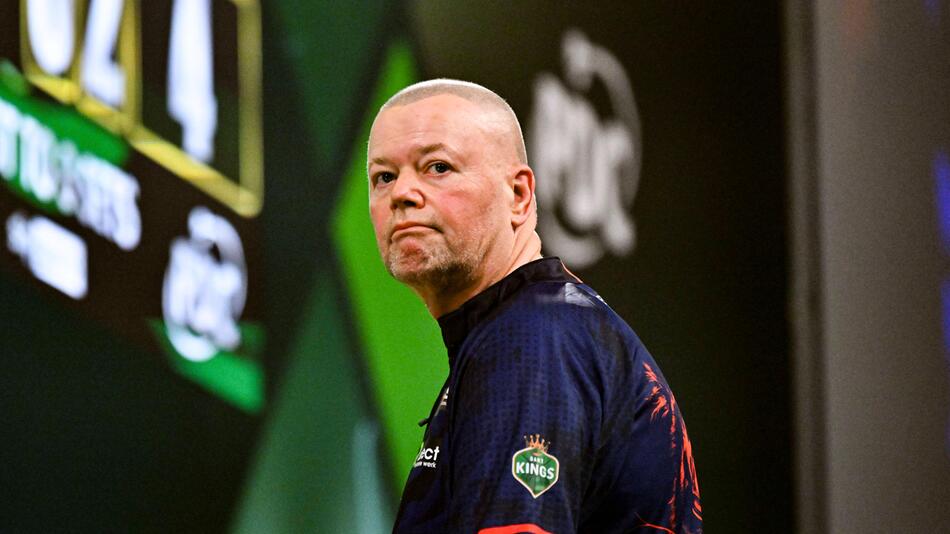 Für Raymond van Barneveld war bei der WM bereits früh Schluss