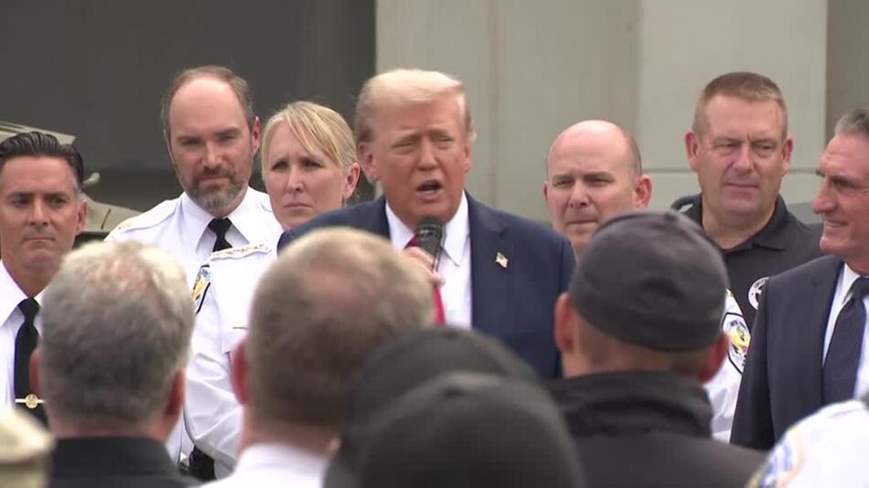 Trump: "Washington ist wieder sicher"