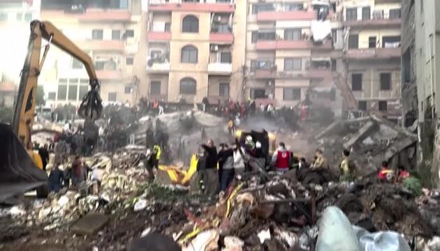 Zahlreiche Tote nach Häusereinsturz im Libanon