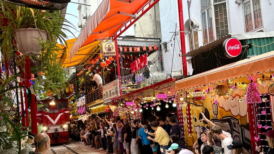 Train Street in Hanoi
