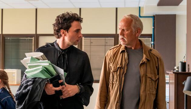 "Polizeiruf 110: Goldraub": Kriminalkommissar Vincent Ross (André Kaczmarczyk, l.) und ...