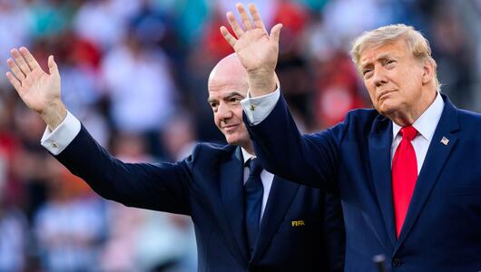 Gianni Infantino und Donald Trump