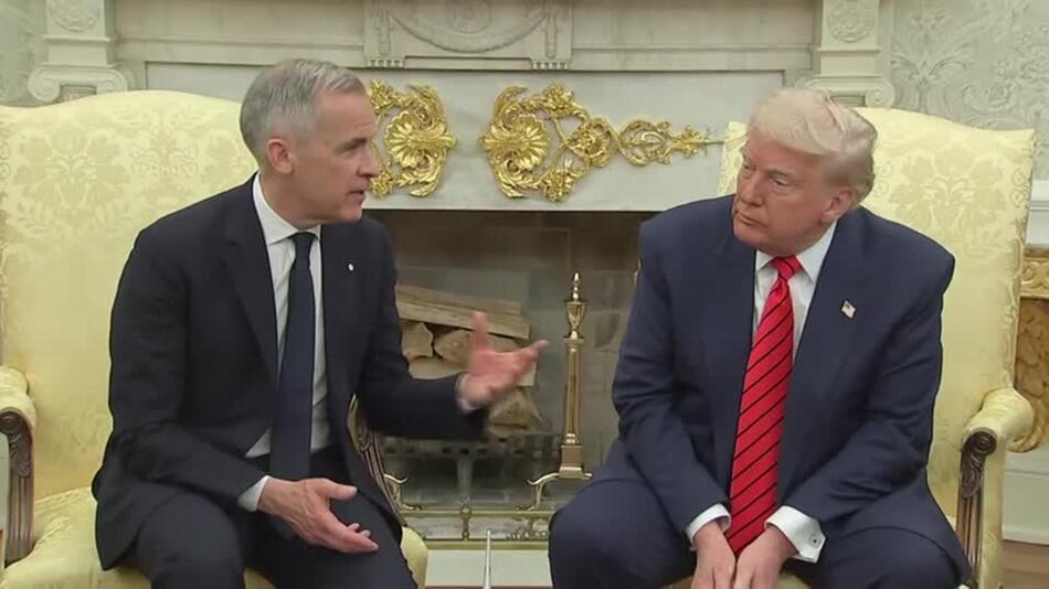 Kanadas Premier Carney bei Trump: "Kanada steht nicht zum Verkauf"