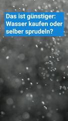 Wasser kaufen oder selber sprudeln?