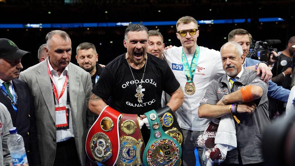 Großbritannien Usyk Dubois Boxen