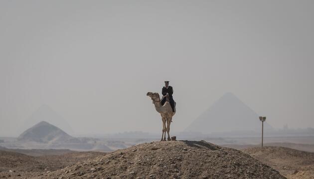 Altägyptische Stätte Sakkara