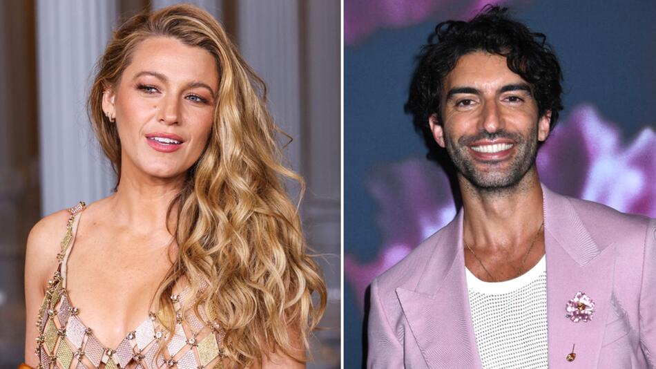 Blake Lively und Justin Baldoni standen gemeinsam für den Kinofilm "Nur noch ein einziges Mal" ...