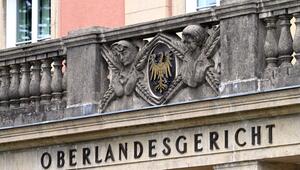 Schriftzug und Wappen vom Oberlandesgericht in Brandenburg