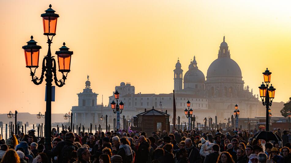 Überfülltes Venedig