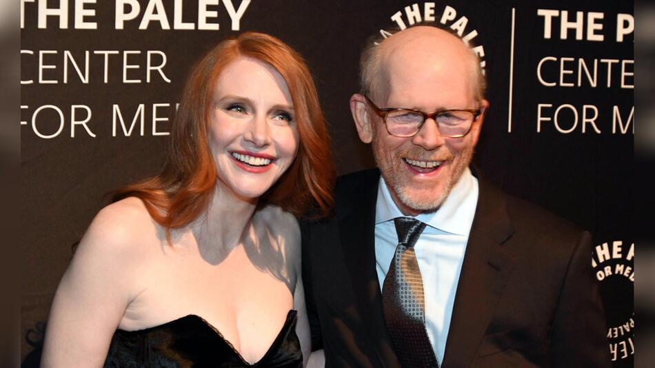 Bryce Dallas Howard und Ron Howard widmen einander rührende Worte.