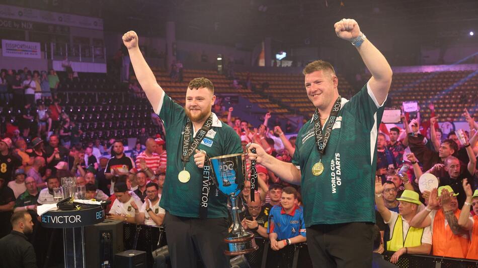 Finale der Darts Team WM