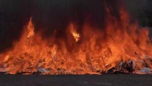 Dominikanische Republik: Armee lässt 2,5 Tonnen Drogen in Flammen aufgehen