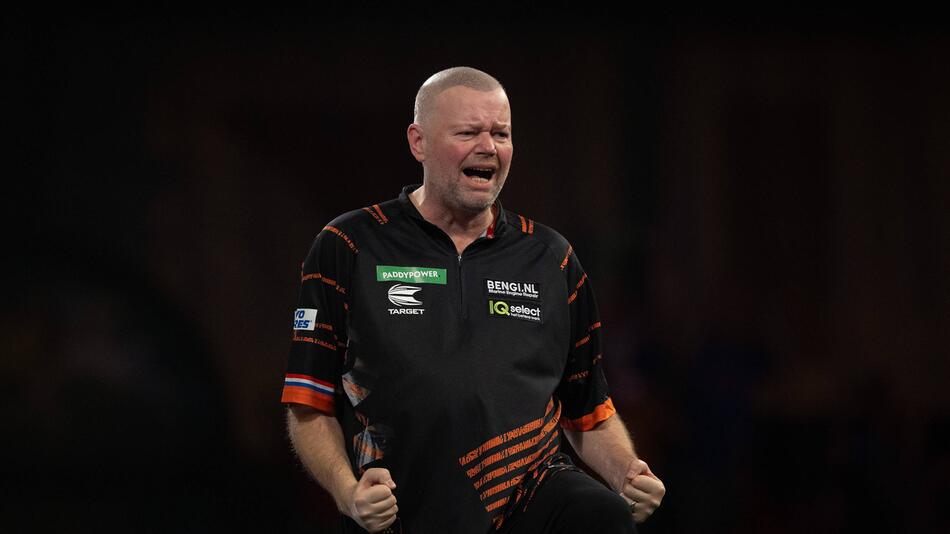 Darts-Profi Raymond van Barneveld.