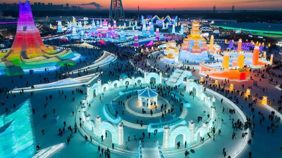 35. Internationaler Eisskulpturenwettbewerb in Harbin