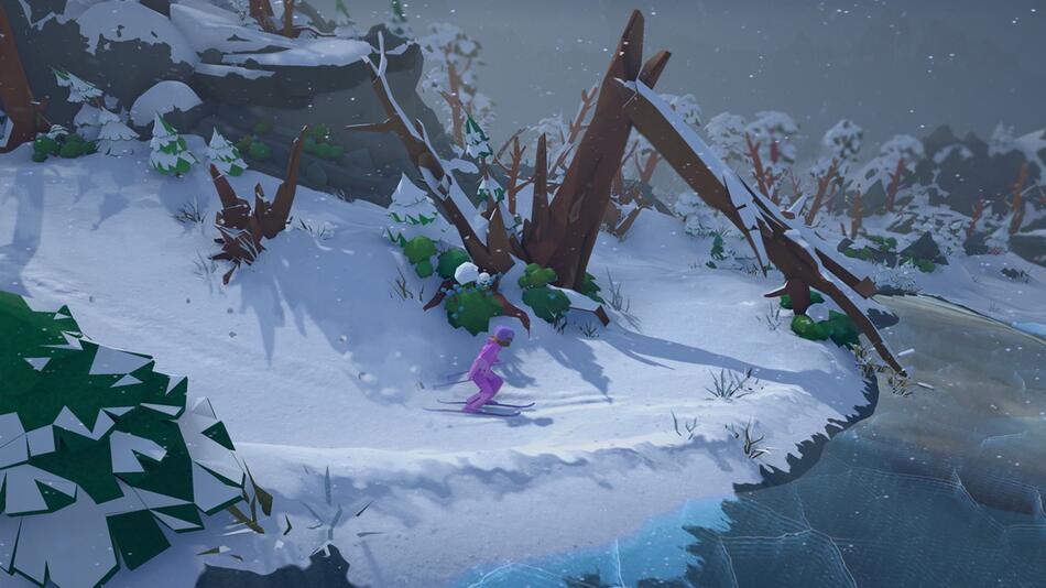 Screenshot "Lonely Mountains: Snow Riders"