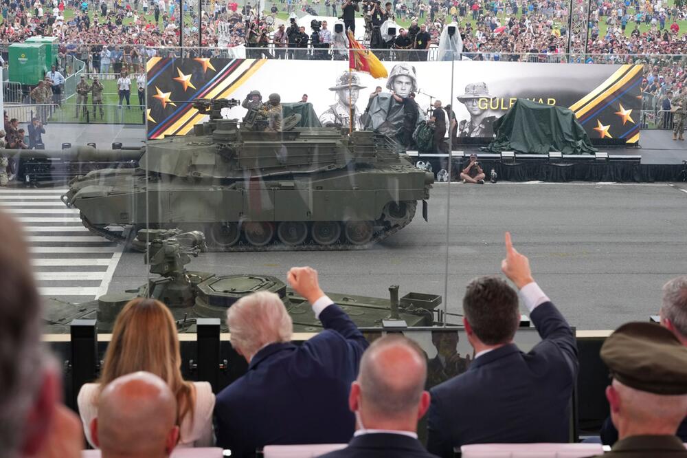 Militärparade in Washington