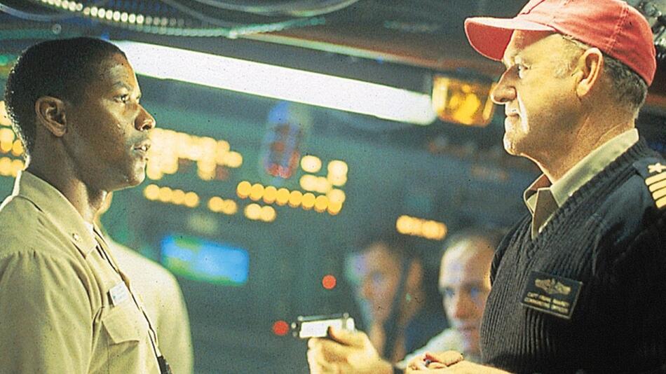 1995 standen sich in "Crimson Tide - In tiefster Gefahr" Denzel Washington als Korvettenkapitän ...