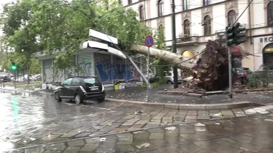 Tote bei Unwetter in Norditalien