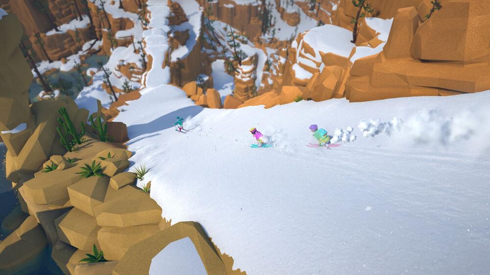 Screenshot "Lonely Mountains: Snow Riders"