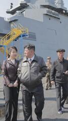 Kim Jong-un präsentiert neuen Hightech-Zerstörer