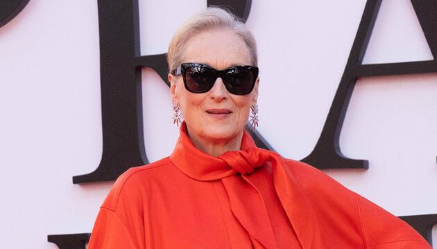 Meryl Streep bei einem Pressetermin zu "Der Teufel trägt Prada 2".