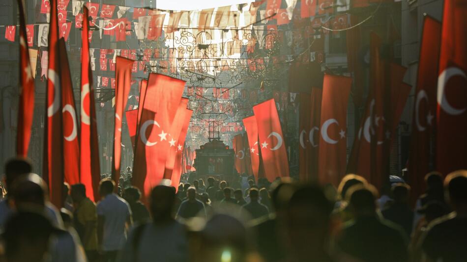 Die Einkaufsstraße Istiklal in Istanbul